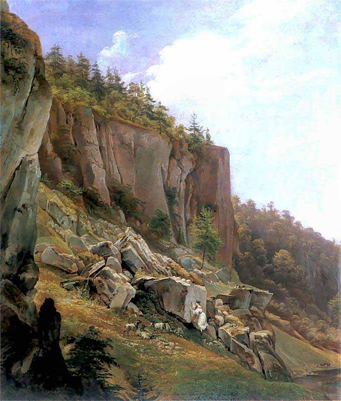 WEENIX, Jan Baptist Scenery from Ojcow oil painting image